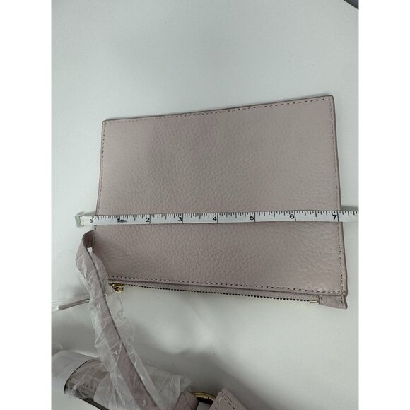 Isaac Mizrahi Live! Bridgehampton Leather Bucket Bag Purse Pink - Picture 13 of 15